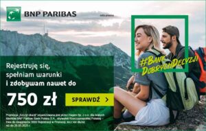 HOJNA PROMOCJA OD BNP PARIBAS-AŻ 750 ZŁ PREMII W GOTÓWCE! PLUS 200 W PUNKTACH MASTERCARD BEZCENNE CHWILE!